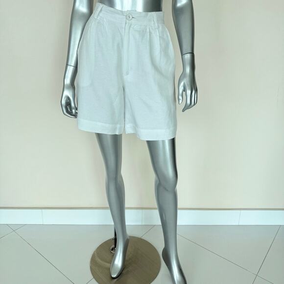 NEW!!! ROLLA’S linen women high waist shorts size 6 US